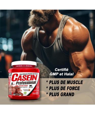 Beverly PROFESSIONAL CASEIN | Micellar Casein | 1kg | Slow Release Protein | 1 Month Use | Chocolate Flavor | Free Blender - Buy Online on GoSupps.com