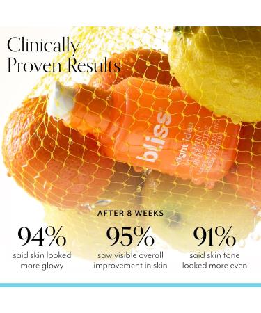 Bliss Radiance Trio - Disappearing Act Niacinamide Toner Renew & Smooth Night Serum & Bright Idea Vitamin C Serum - Pore Minimizing Exfoliating & Brightening - Clean Vegan & Cruelty-Free - Buy Online on GoSupps.com