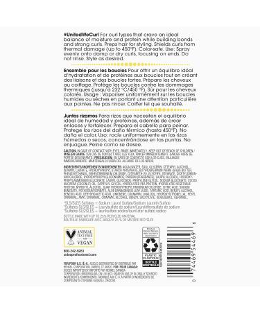 ALL ABOUT CURLS Bond Building Anti-Breakage Spray Strengthens & Protects Vegan & Cruelty Free Sulfate Free 8 Fl Oz - Buy Online on GoSupps.com