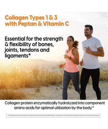 Doctor's Best Collagen Types 1 & 3 with Peptan 500mg - 240 Capsules for Healthy Skin & Joints - Buy Online on GoSupps.com