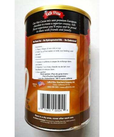 Caffe D'Vita Hot Cocoa 3 lbs - Buy Online on GoSupps.com