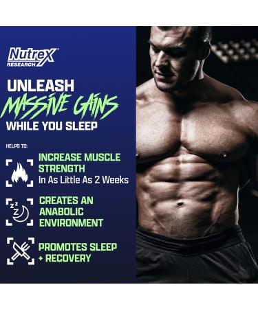Anabol PM Muscle Builder & Sleep Aid | Anabolic Supplement with RIPFACTOR Epicatechin | Post Workout Recovery & Strength | 60 Pills - Buy Online on GoSupps.com