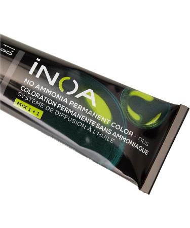 Loreal INOA 8.1 60GRM V511 8.1 Light Ash Blonde - Buy Online on GoSupps.com