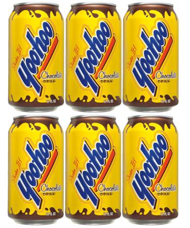 Yoo Hoo Chocolate Flavored Drink, 11oz Cans, Pack of 6
