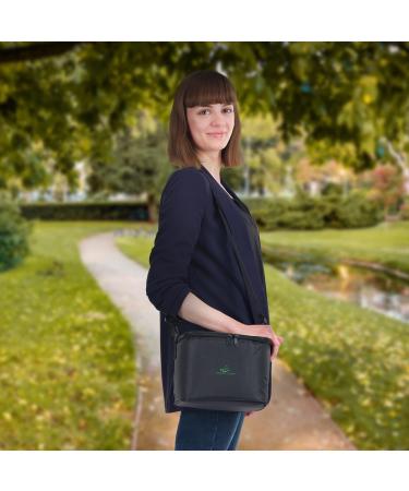 Massage Oil Warmer Bag with Handle & Shoulder Strap - Adjustable Compartments for Accessories | MASSAGE-EXPERT - Buy Online on GoSupps.com