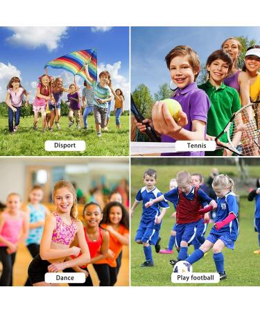 ONTYZZ Kids Knee Pads with Sponge Padding for Roller Skateboard Bike - Small Black - Buy Online on GoSupps.com