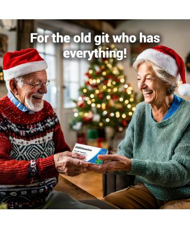 OldGitamins - Funny Rude Joke Pill Box Gag Gift for Men | Unique Birthday and Secret Santa Gifts for Grandad and Dad - Buy Online on GoSupps.com