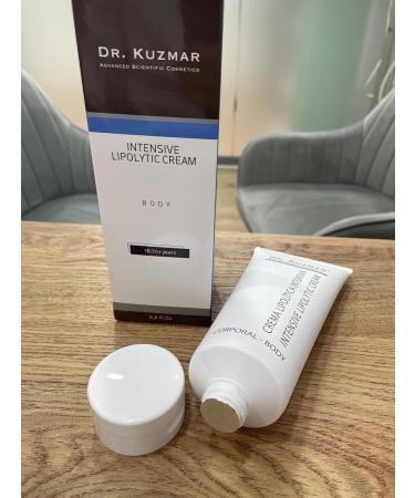 Dr. Kuzmar Intense Lipolytic Cream (200 ml) | Clinically proven scientifically proven localized fat reducer NCT03721185 | Professional thermo-activating effect | Caffeine L-carnitine and - Buy Online on GoSupps.com