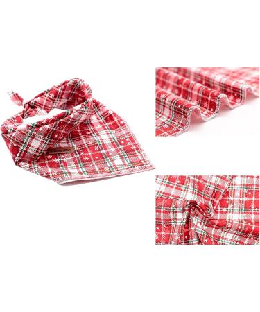 Lionheart Glory Dog Halter Adjustable Cotton Christmas Neckerchief for Large Dogs | Red Dog Kerchief | 1 Pack - Buy Online on GoSupps.com