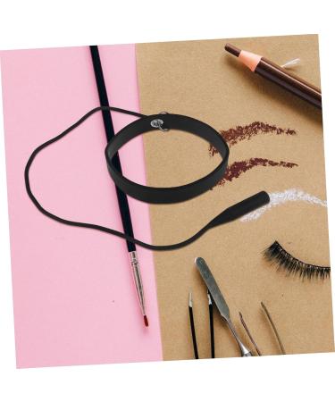 FRCOLOR Eyelash Tweezers Bracelet Eyelash Tweezers Protector Extension Tools Makeup Applicator Applicator Wristband Holder Wristband Band Silica Gel Black - Buy Online on GoSupps.com
