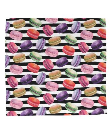 YouCustomizeIt Macarons Washcloth - Soft & Absorbent Square (12x12) Perfect for Home & Gifts - Shop Now - Buy Online on GoSupps.com