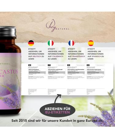 Hn Monk Pepper Capsules - High-Dose 30mg Agnus Castus | 180 Gluten-Free & Allergen-Free | Made in Great Britain - Buy Online on GoSupps.com