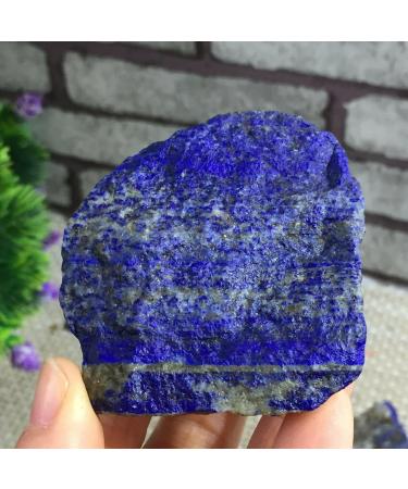 Natural Crystal Rough Natural Lapis Lazuli Rough Stones Crystal Tumbled Suitable for Home Decorative Stones Reiki Crystal Stone (Size : 600-650g)