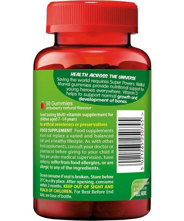 Wellkid Marvel Kids Vitamins - 50 Gummies - Buy Online on GoSupps.com
