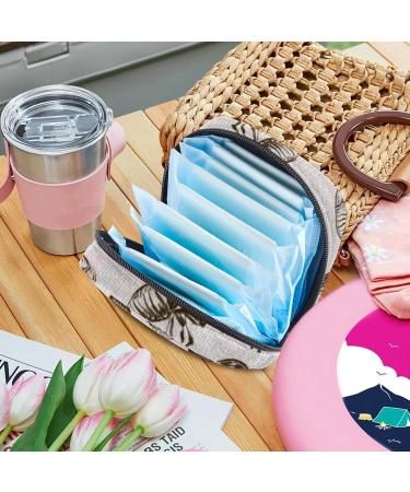 Fossil Insect Tie Storable Pocket for Women & Girls - Menstrual Cup Holder Bag | 7 Color Options - Buy Online on GoSupps.com