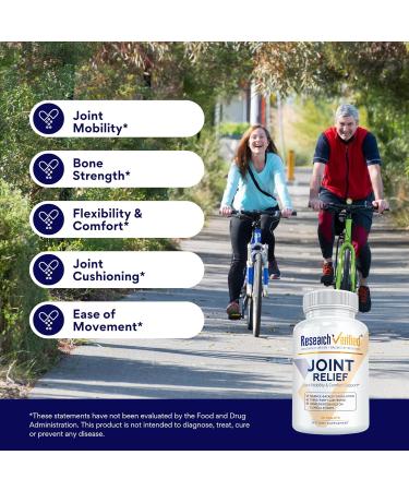 Research Verified Joint Support - Glucosamine, MSM, Turmeric, Boswellia, BioPerine - Vegan - 270 Capsules - 3 Month Supply 90 Count (Pack of 3) - Buy Online on GoSupps.com