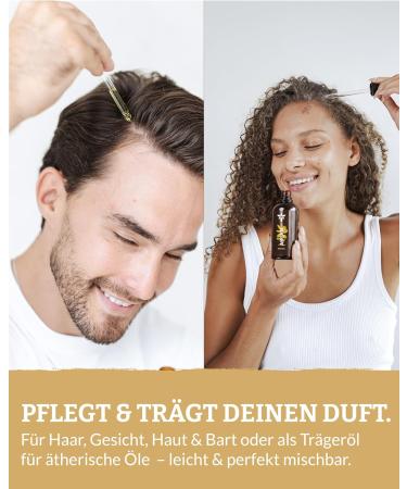 Heldengr n Huile d'argan bio 100 % naturelle - Test dermatologiquement - Soin doux pour peaux s ches et sensibles - Huile d'argan press e froid - Buy Online on GoSupps.com