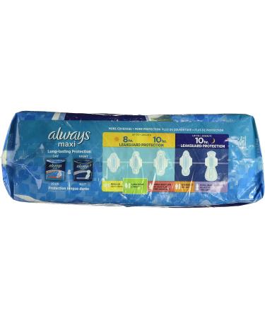 Always Maxi Long Super with Wings 32ct - Ultimate Protection for Heavy Flow - Buy Online on GoSupps.com