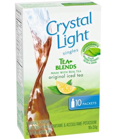 Crystal Light Iced Tea Singles 26g (12 Boxes of 10 Packets) & Tangerine Grapefruit Singles 40g (12 Boxes of 10 Packets) - Buy Online on GoSupps.com