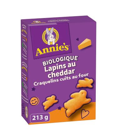 Annie's Homegrown Organic Cheddar Bunnies 213g/7.5oz - Imported from Canada - Buy Online on GoSupps.com