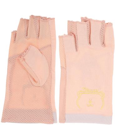 FRCOLOR 1 Pair sun protection nail anti-uv gloves Fingerless golf glove gloves anti-UV gloves for gel nail lamp nail lamp UV protection gloves for gel nail lamp golf