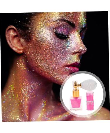 FOMIYES 1 Set Glitter Powder Face Paint Makeup Body Powder Sparkle Powder Makeup Body Glitter Dusting Hair As Shown 2 7.4X6.8CM - Buy Online on GoSupps.com