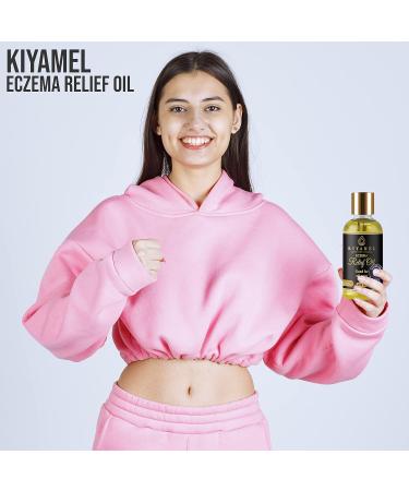 KIYAMEL Moisturizing Eczema Relief Essential Oil with Hemp Seed - Soothing Moisturizer for Dry, Itchy Skin with Vitamin E and Chamomile - Hydration for Adults and Kids - Buy Online on GoSupps.com