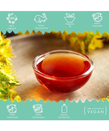 Mammacita Organic St. John's Wort Oil - 200ml for Beautiful Skin Scars & Dry Skin Relief - Natural Face & Moisture Care for All Skin Types - Buy Online on GoSupps.com