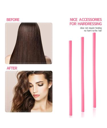 60PCS 9.45 Flexible Curling Rods Hair Rollers Set with Steel Pintail Comb - No Heat Hair Curlers for Short and Long Hair - Buy Online on GoSupps.com