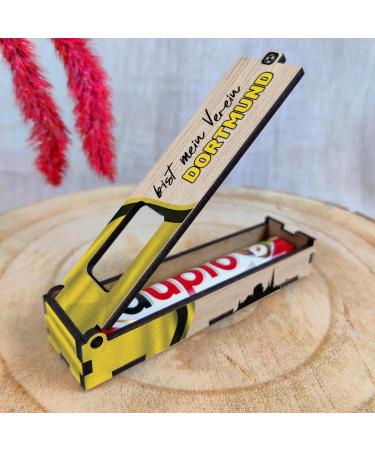 Chocolate Bar Gift Box Inspired by Dortmund - Duplo & City Skyline for True Fans | Perfect Fan Article - Buy Online on GoSupps.com