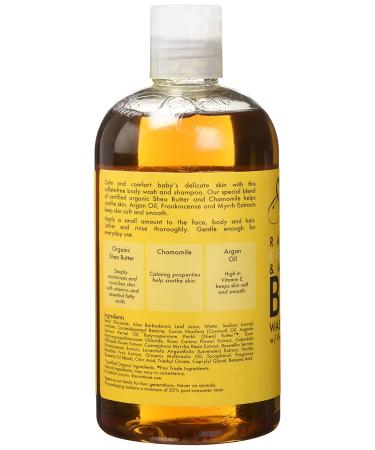 Shea Moisture Baby Shampoo & Wash 13 fl oz Chamomile & Argan Oil - 2 Pack | 384ml - Buy Online on GoSupps.com