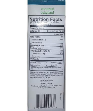 Pacific Barista Series Coconut Original 6 Pack - Dairy-Free Coffee Creamer - Buy Online on GoSupps.com
