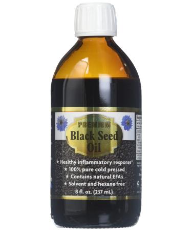 BIO NUTRITION INC. Black Seed Oil, 0.02 Pound 8 Fl Oz (Pack of 1)