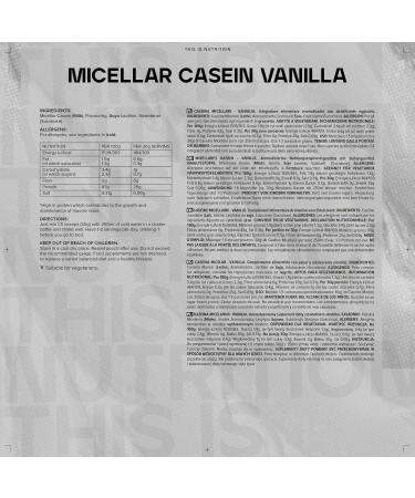Bulk Micellar Casein Protein Powder Protein Shake Vanilla 500 g 16 Servings - Buy Online on GoSupps.com