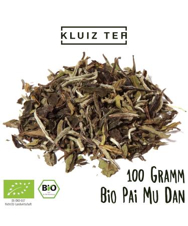 Shop Organic White Tea - Pai Mu Tan 100g | Premium Loose Leaf by KLUIZ TEA - International Shipping - Buy Online on GoSupps.com