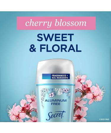 Cherry Blossom Deodorant for Women - Aluminum Free 2.4 oz (Pack of 3) - Buy Online on GoSupps.com