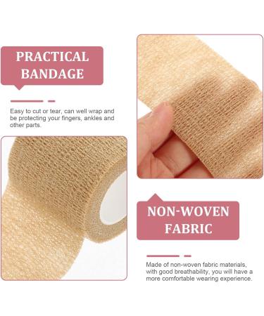 Healvian 12 Rolls Athletic Tape - Cotton Knee Wraps for Pain Relief & Support | Non-Woven Fabric Sports Tape Set - Buy Online on GoSupps.com