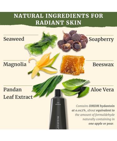 Organic Face Wash: Hydrating Foaming Cleanser - Aloe Vera Face Wash With Vitamin C E - Gentle Face Wash For Sensitive Skin & All Skins - Anti Aging Daily Face Wash - 125g - Buy Online on GoSupps.com