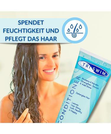 TRISWIM Conditioner 251ml - Chlorine Neutralizing Hair Treatment for Swimmers | Best eCommerce Shipping Worldwide - Buy Online on GoSupps.com