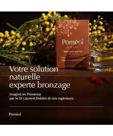POMEOL Preparing Tan Supplement | Prepares Activates and Prolongs Enhancer 30 Days 4 Pigments Beta Carotene Collagen Vitamins E A D3 Copper Selenium Zinc - Buy Online on GoSupps.com