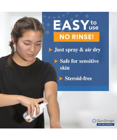 SkinSmart Antimicrobial Eczema Therapy - Pack of 3 - 2 Fl Oz. - Buy Online on GoSupps.com