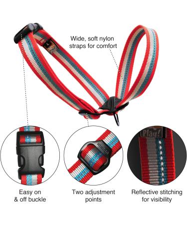 Shop Kurgo Walk About Halter - Size L Red/Blue | Ultimate Comfort for Your Dog | International Shipping Available - Buy Online on GoSupps.com