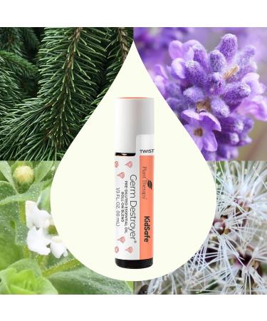 Buy Plant Therapy KidSafe Germ Destroyer Essential Oil Blend - 100% Pure Natural Aromatherapy for Kids Pre-Diluted Roll-On 10 mL - Buy Online on GoSupps.com