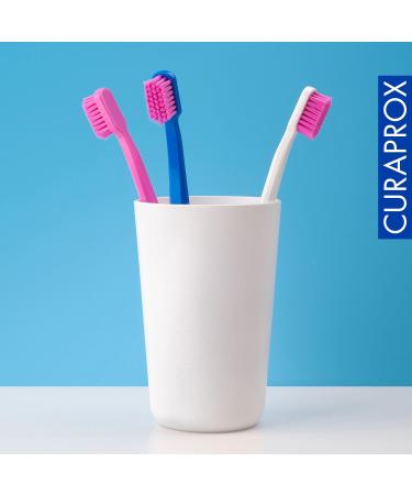Curaprox 5 x CS 5460 Ultra Soft Toothbrush - Ultra Soft Curen Bristles for Adults - Random Colors - International Shipping Available - Buy Online on GoSupps.com