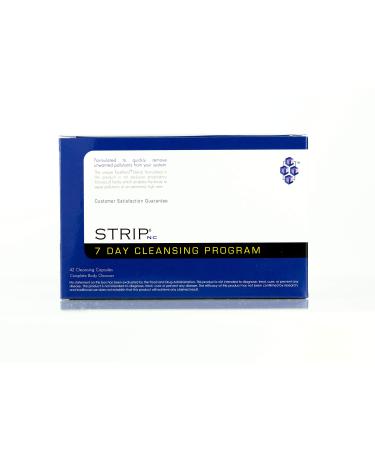 Wellgenix Strip 7 Day Detox - Exclusive Proprietary Blend of Cleansing Herbs - Enables The Body to Expel Toxins - (42 Fast Caps) (1 Pack) 42.0 Servings (Pack of 1)