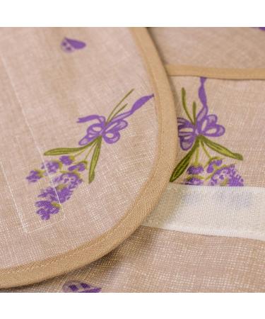 Cherry Core Pillow & Heating Belt - 135cm Velcro Fastener | 7 Chamber XXL Grain Cushion for Back Pain Relief - Country House Style Romance - Buy Online on GoSupps.com