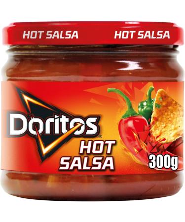 Doritos Mild Salsa Vegetarian Dip Perfect for Sharing 300 g (Case of 6) & Hot Salsa Vegetarian Dip Perfect for Sharing 300g (Case of 6) + Hot Salsa Vegetarian Dip 300g - Buy Online on GoSupps.com