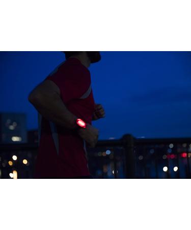 LED Safety Light 2 Pack - Nighttime Visibility for Runners, Cyclists, Walkers - Clip On for Maximum Visibility - Red - Buy Online on GoSupps.com