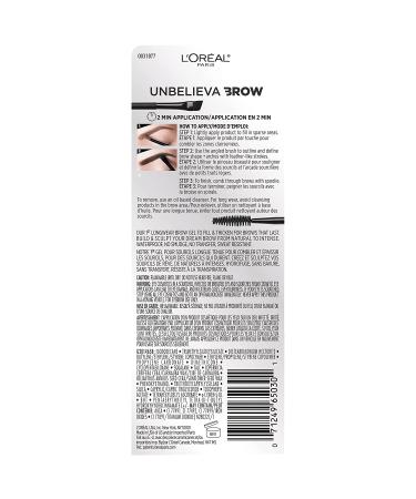 L'Oreal Paris Unbelieva-Brow Waterproof Tinted Brow Gel - Dark Blonde 563 | Longwear Perfect Brows - Buy Online on GoSupps.com