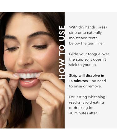 MOON Teeth Whitening Bundle Platinum Express Dissolving Strips & Mint Whitening Pen with Essential Oils Peroxide-Infused Travel Kit for Bright Smile & Sensitive Tooth Care - Buy Online on GoSupps.com